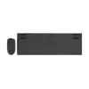 Gembird KBS-WPS-02 Dual-Mode Slim Wireless Desktop Set, 2.4GHz + Bluetooth, US Layout (Keyboard & Mouse)