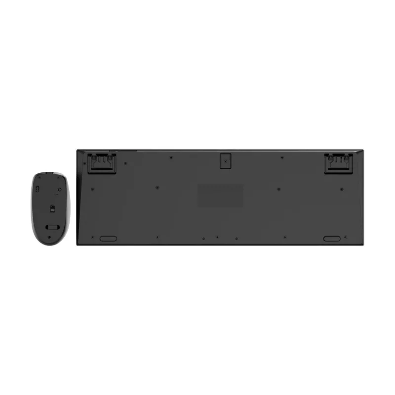 Gembird KBS-WPS-02 Dual-Mode Slim Wireless Desktop Set, 2.4GHz + Bluetooth, US Layout (Keyboard & Mouse)