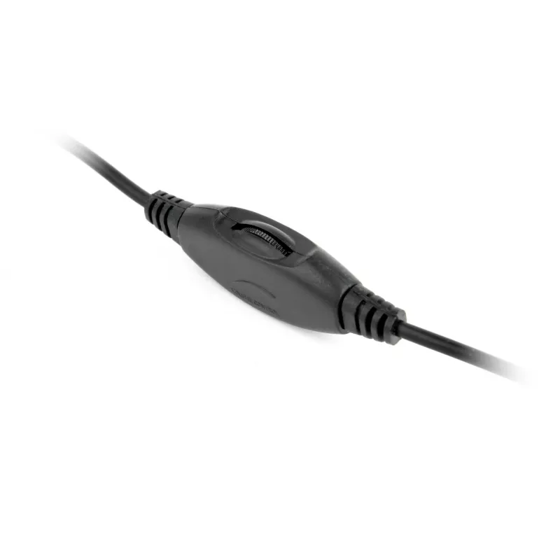 Gembird MHS-001 Stereo Headset with Volume Control, Wired Over-Ear, Black