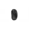 Gembird MUSW2-4B-01 Dual-Mode Wireless Mouse (2.4 GHz + Bluetooth 5.0) with 1600 DPI Optical Sensor, 4 Buttons, Ambidextrous, Black