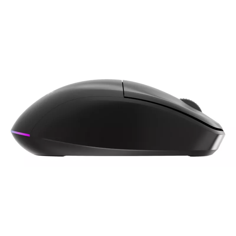Gembird MUSW2-6B-01 Dual-mode Wireless Mouse, 2.4 GHz + Bluetooth 5.0, 1600 DPI, 6 Buttons, Black