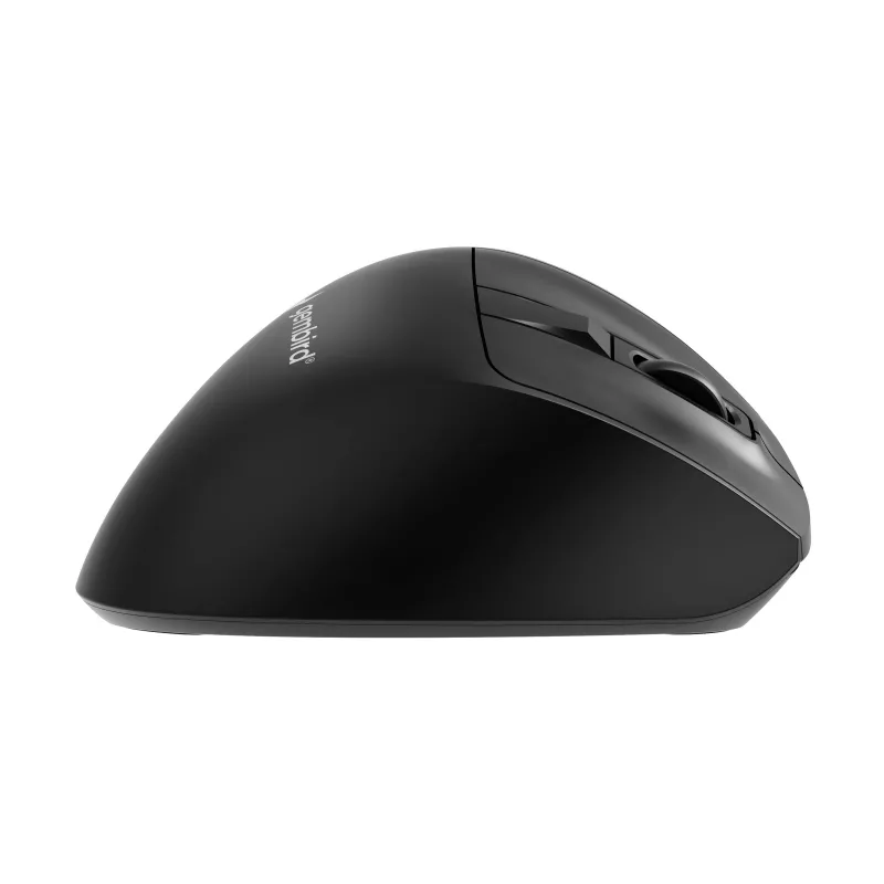 Gembird MUSW3-9B-01 Triple-Mode Wireless Ergonomic Mouse (2.4 GHz + Bluetooth + USB-C), 2400 DPI, 9 Buttons, Black
