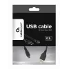 Gembird USB 2.0 Cable Micro-USB AM-MBM5P 0.3m Black