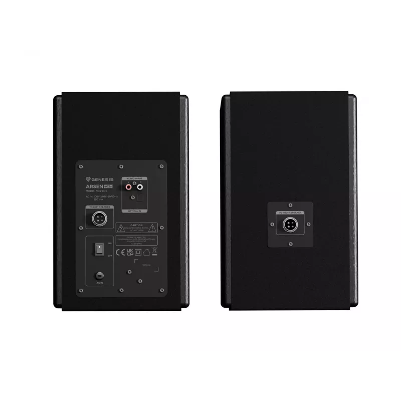 Genesis Arsen 402BT NGS-2415 Desktop Speakers, 2.0, 60 W, Bluetooth 5.3, Black