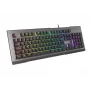 GENESIS Rhod 500 RGB Gaming Keyboard - Membrane, Spanish QWERTY, Black/Grey