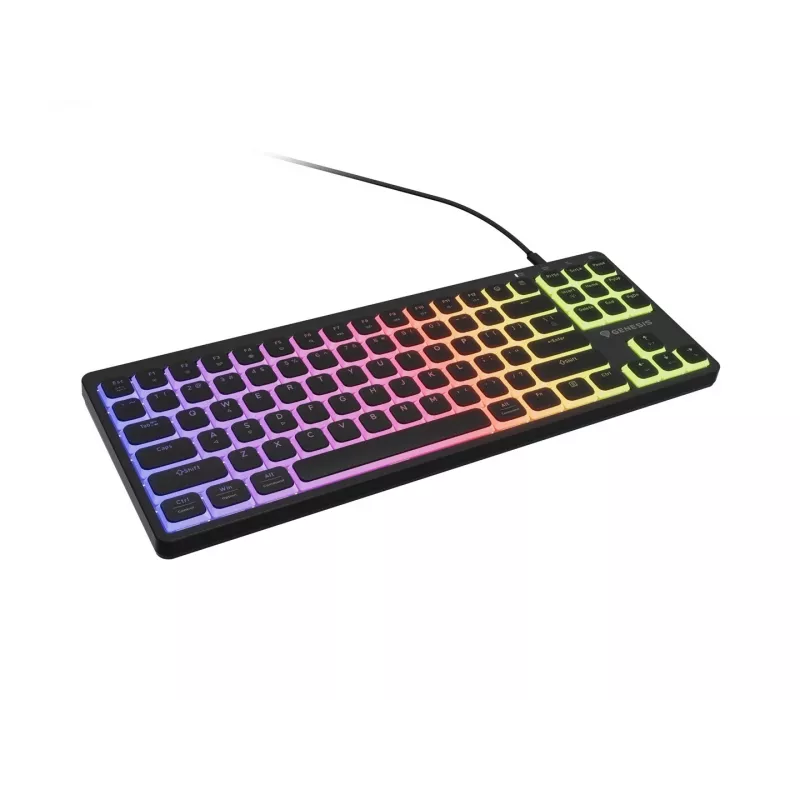 GENESIS Thor 430 TKL Mechanical Gaming Keyboard RGB Backlit US Layout Black