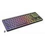 GENESIS Thor 430 TKL Wireless Mechanical Gaming Keyboard, Outemu Red Switches, RGB Backlight, Triple Mode (USB-C/2.4GHz/Bluetooth), US English QWERTY, Black