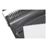 Genie CB 850 Manual Comb Binding Machine, 350 Sheets, Black