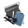 Genie CB 850 Manual Comb Binding Machine, 350 Sheets, Black