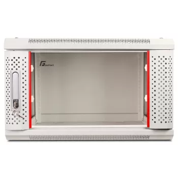 GETFORT 19 inch 6U Wall-Mounted Rack Cabinet 600x450 mm Grey (WGF06-64EH-WGG)