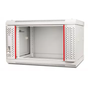 GETFORT 19 inch 6U Wall-Mounted Rack Cabinet 600x450 mm Grey (WGF06-64EH-WGG)