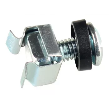 GETFORT 20-Piece Rack Mounting Kit with M6 Screws, Cage Nuts and Washers