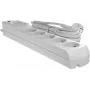 GETFORT 5-Outlet Surge Protected Power Strip, 3m Cable, Grey
