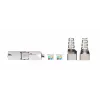 GETFORT 58459 Cat.6 UTP Tool-less RJ45 Keystone Jack, White