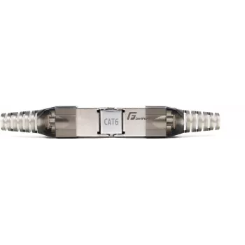 GETFORT 58459 Cat.6 UTP Tool-less RJ45 Keystone Jack, White
