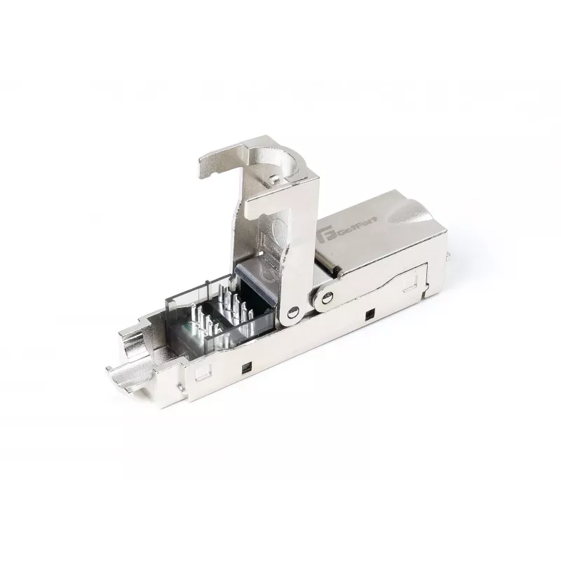 GETFORT 58460 CAT.6A Toolless Shielded RJ45 Keystone Jack Module