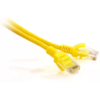 GETFORT Cat.5e UTP Patch Cable 0.25m Yellow
