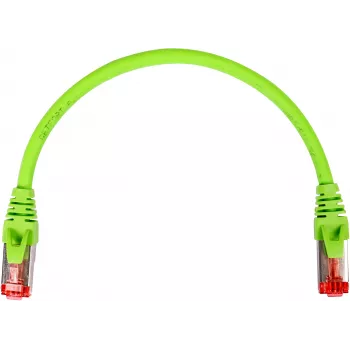 GETFORT Cat.6A S/FTP LSOH Patch Cable 0.25m Green