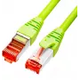 GETFORT Cat.6A S/FTP LSOH Patch Cable 0.25m Green