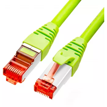 GETFORT Cat.6A S/FTP LSOH Patch Cable 0.5m Green