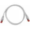 GETFORT Cat.6A S/FTP LSOH Patch Cable 0.5m Grey