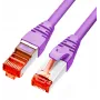 GETFORT Cat.6A S/FTP LSOH Patch Cable 5m Purple
