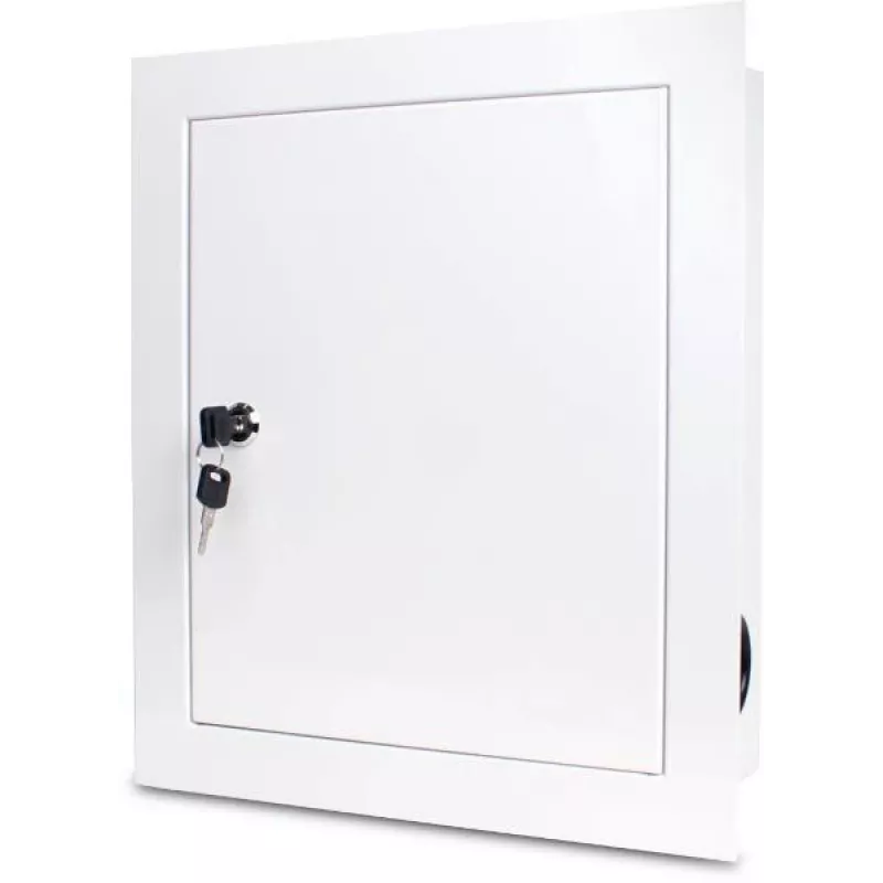 Getfort Flush-Mount Multimedia Enclosure 350x300x100 mm (White) SPGF-350-300-100