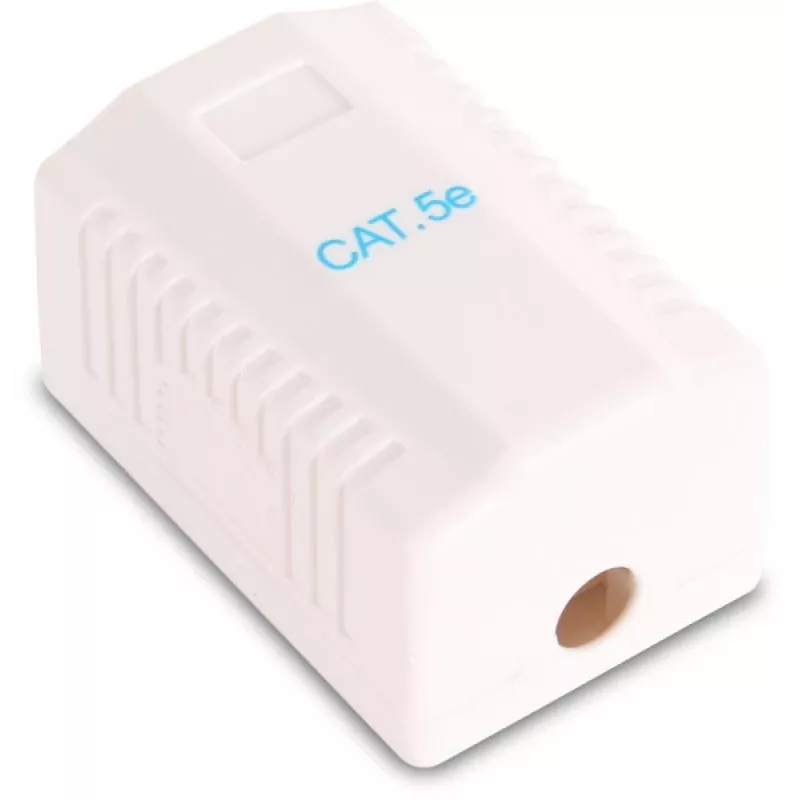 GETFORT GF-1G5EFTP Shielded Surface-Mount RJ45 Cat.5e Module, White