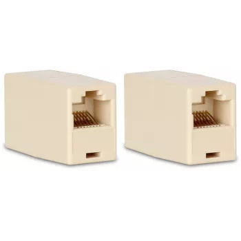 GETFORT GF-2G5E-BL-UTP RJ45 Cat.5e Inline Coupler Female to Female UTP Light Grey