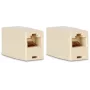 GETFORT GF-2G5E-BL-UTP RJ45 Cat.5e Inline Coupler Female to Female UTP Light Grey
