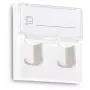 GETFORT GF-2MOD-2G Mosaic 2-Port RJ45 Cat.5e Network Module, 45x45mm, White