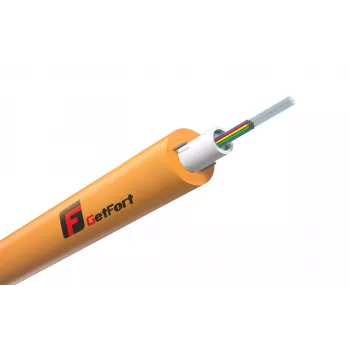 GETFORT GF-DAC-2J Outdoor Direct Burial Fiber Optic Cable 1m, 2 Fibers, Single-mode OS2, UV-Resistant PE Jacket, Rodent Protection