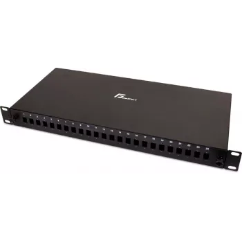 GETFORT GF-FO04-SX 1U 19 inch 24xSC Simplex Fixed Fibre Optic Patch Panel