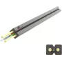 GETFORT GF-FRP-2J LSOH Indoor FTTH Fiber Optic Cable, 2 Fibers, Single-mode G.657.A2, 1m, White