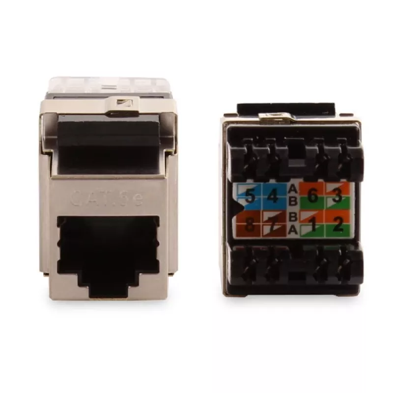 GETFORT GF-K5EFTP Cat.5e FTP Shielded Keystone Module RJ45