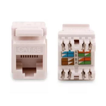 GETFORT GF-K5EUTP Cat.5e UTP Keystone Module RJ45, White