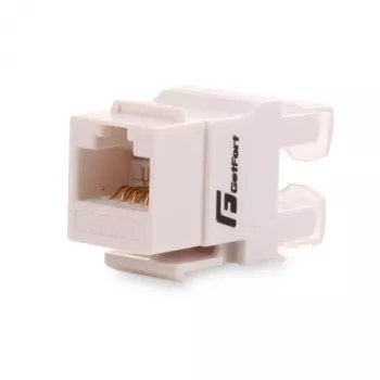 GETFORT GF-K5EUTP Cat.5e UTP Keystone Module RJ45, White