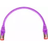 GETFORT GF-PC6ASFTP-0.25V Cat.6A S/FTP LSOH Patch Cable 0.25m Purple