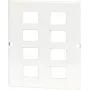 GETFORT GF-S6ŚW Fiber Optic Adapter Mounting Plate for Multimedia Cabinets