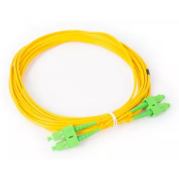 GETFORT GF-SASAD5 Single-Mode Duplex Fiber Patch Cable SC/APC to SC/APC, 5 m