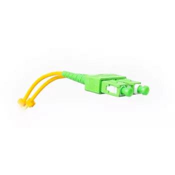 GETFORT GF-SASAD5 Single-Mode Duplex Fiber Patch Cable SC/APC to SC/APC, 5 m