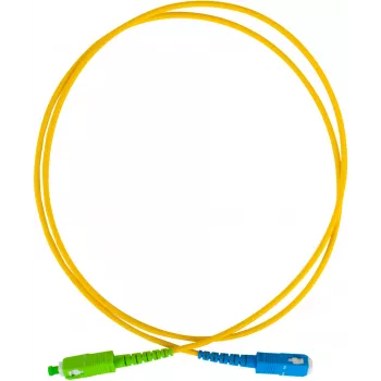 GETFORT GF-SUSAS5 Single-Mode Fiber Patch Cable SC/UPC to SC/APC Simplex 5m LSZH Yellow