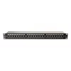 GETFORT PGF-6FTP24-B6 Patch Panel FTP Cat.6 24-Port 19-inch 1U Black