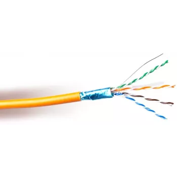 GETFORT Premium Cat.6 F/UTP LSOH Patch Cable, 1m, Grey