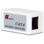 GETFORT RJ45 Cat.6 UTP Inline Coupler Female to Female Black
