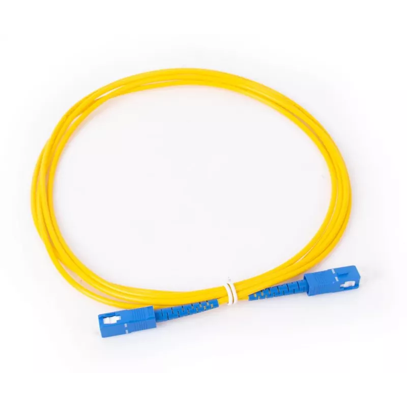 GETFORT SM LC/UPC-LC/UPC Simplex 2m Fiber Optic Patch Cord
