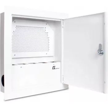 GETFORT SPGF-390-350-100 In-Wall Multimedia Distribution Cabinet 390x350x100 mm White