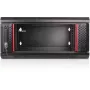 GETFORT WGF04-65EH-DGB 19 inch 4U Wall-Mount Rack Cabinet, Double-Section, 600x550 mm, Black
