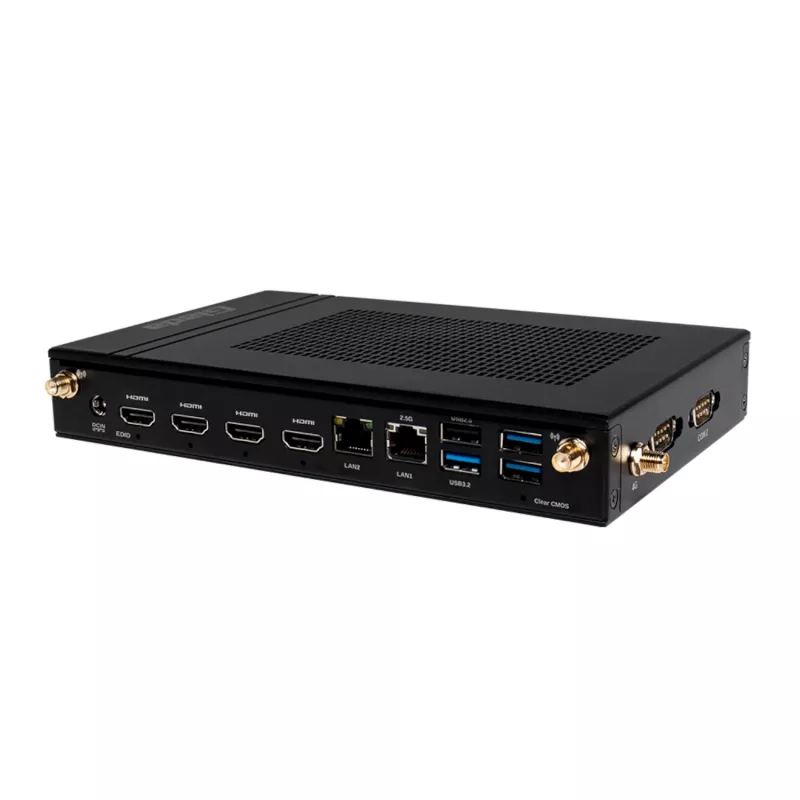 Giada D108 AMD Ryzen 7 8845HS Book-size Fanless Signage Player