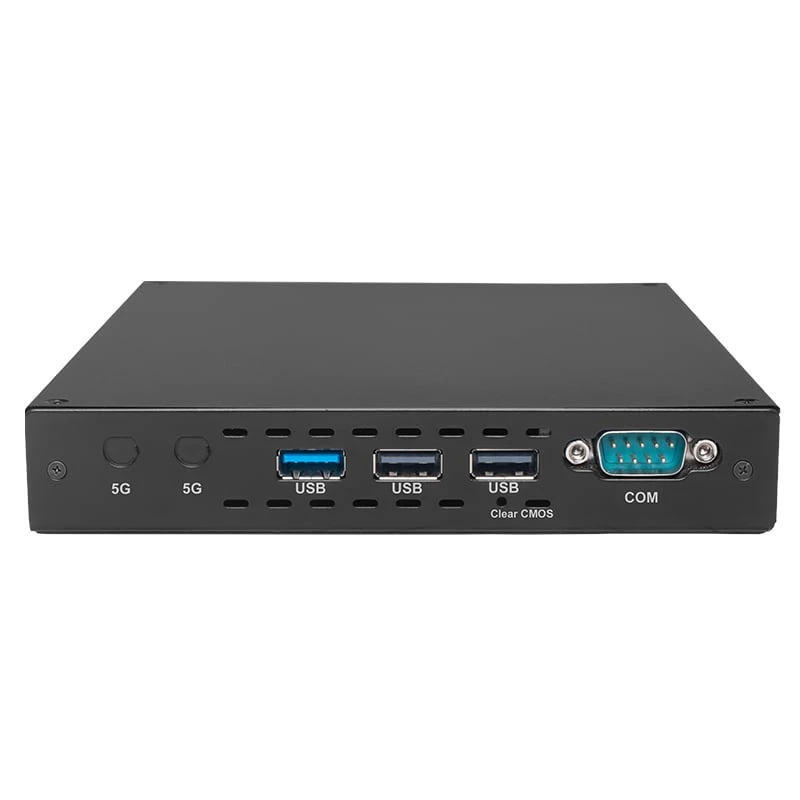 Giada D612 Fanless Mini PC Intel Core i5-1235U 10C/12T Iris Xe 2x DDR4 2x 2.5GbE